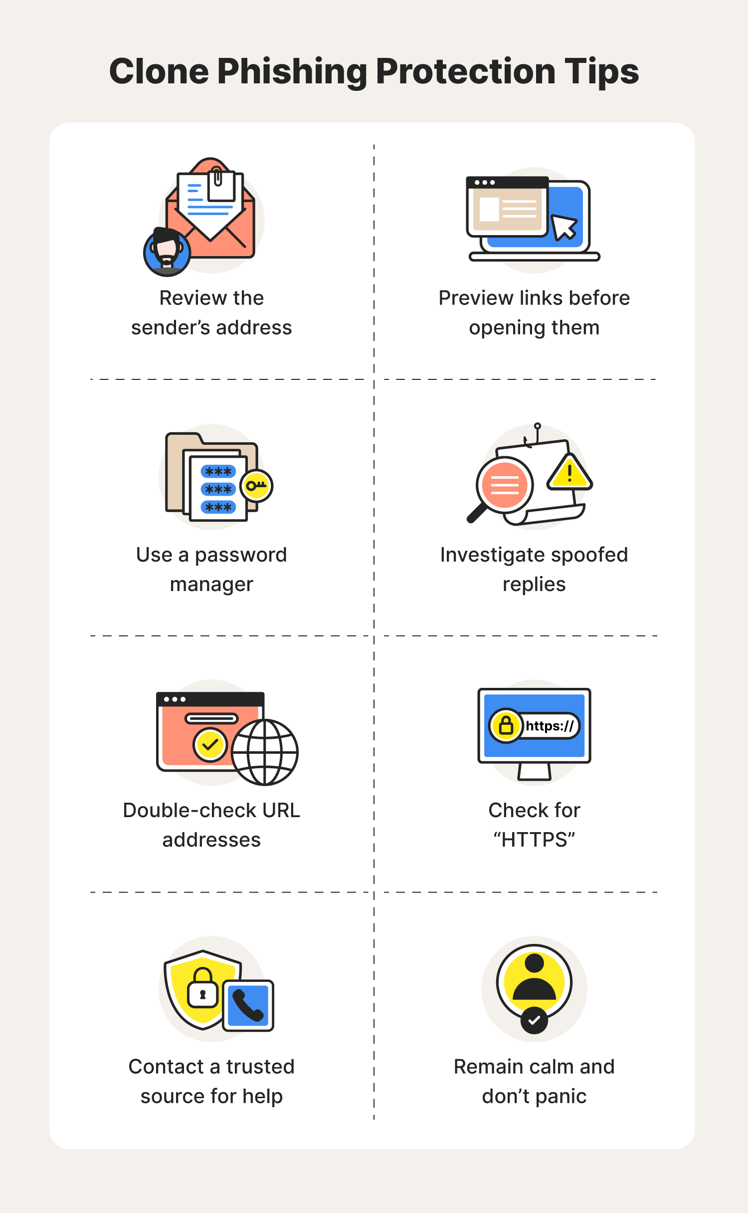 Clone phishing protection tips