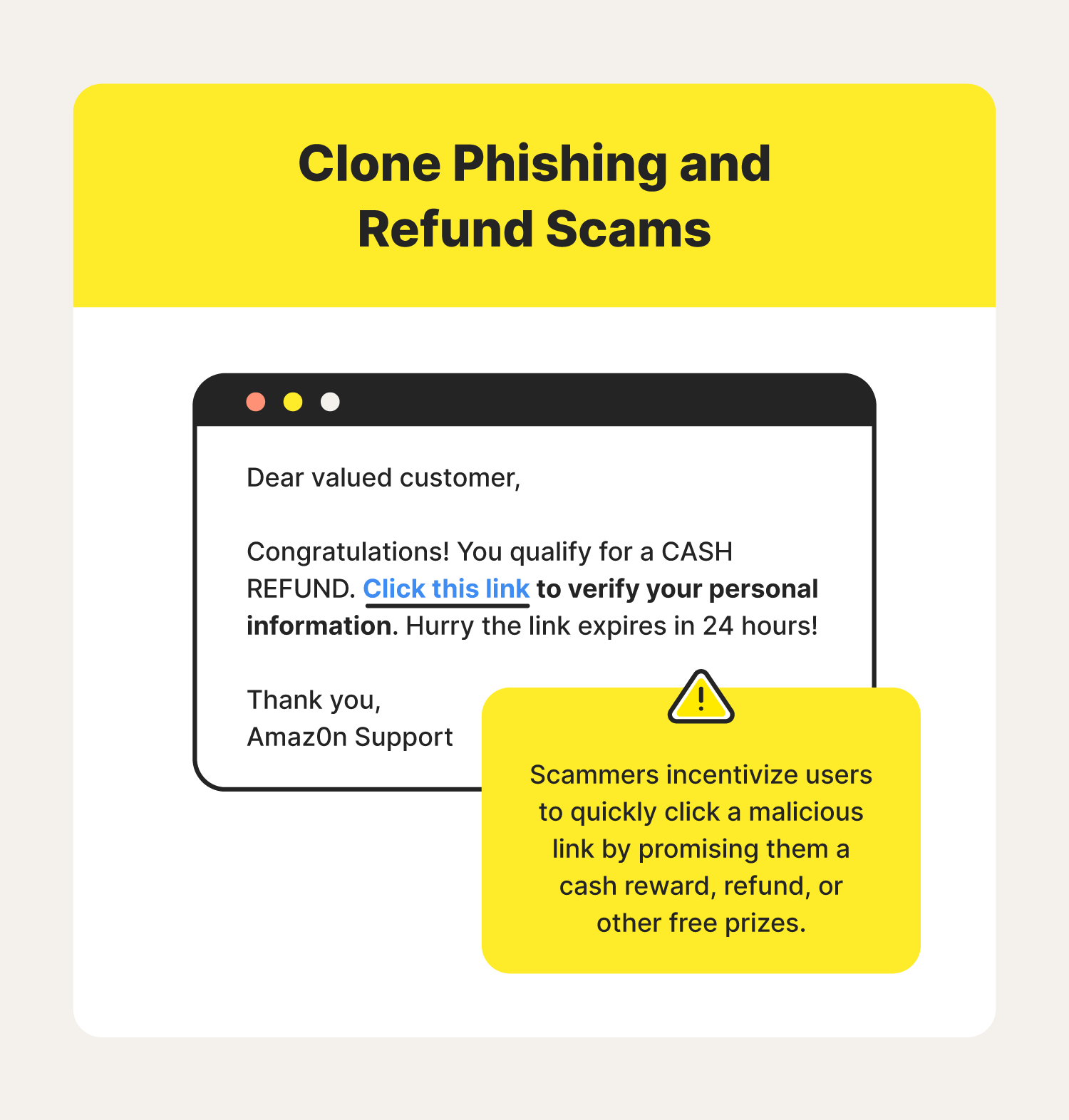 Refund scams